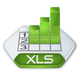 MS Excel XLS Icon 256x256 png